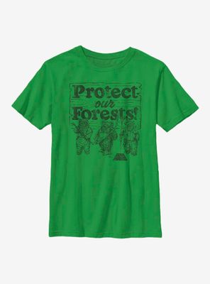 Star Wars Protect Our Forest Youth T-Shirt