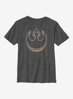 Star Wars Rainbow Rebel Youth T-Shirt