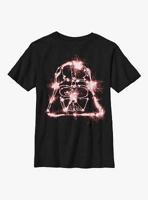 Star Wars Sparkler Vader Youth T-Shirt