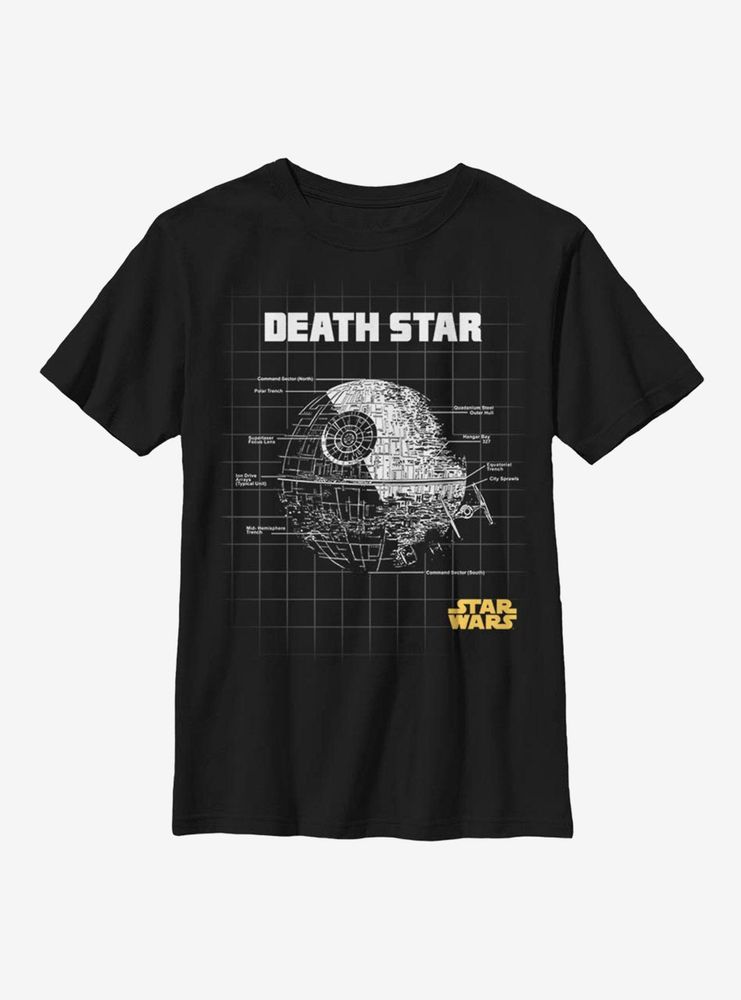 Star Wars Schematics Youth T-Shirt