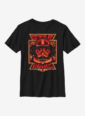 Star Wars Episode IX The Rise Of Skywalker Red Perspective Youth T-Shirt