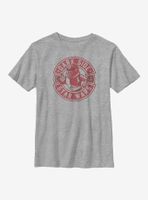 Star Wars Episode IX The Rise Of Skywalker Red Trooper Circle Youth T-Shirt