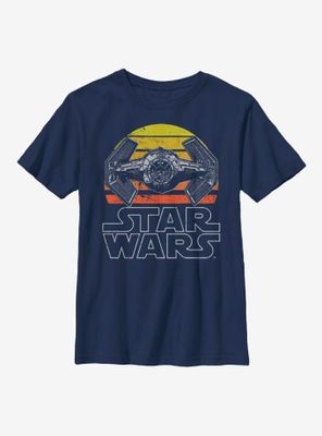 Star Wars Sunset Tie Youth T-Shirt