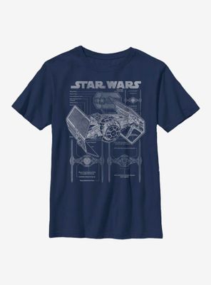 Star Wars Tie Fighter Youth T-Shirt