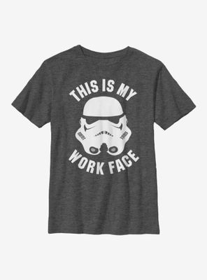Star Wars Work Face Youth T-Shirt