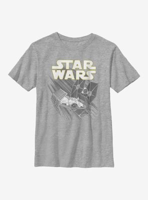 Star Wars Zoom Space Youth T-Shirt