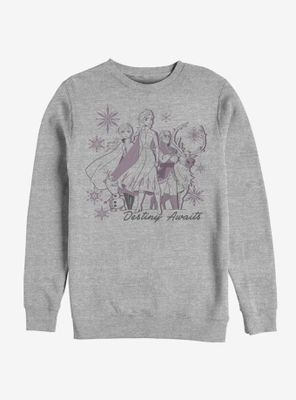 Disney Frozen 2 Destiny Awaits Sweatshirt