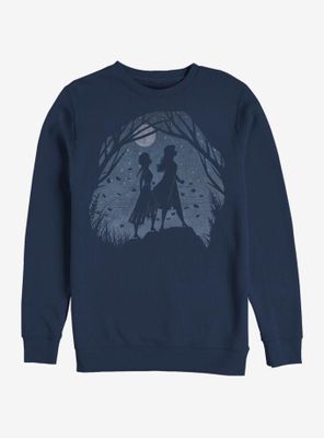 Disney Frozen 2 Night Scenery Sweatshirt