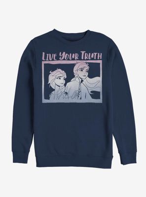 Disney Frozen 2 Live Your Truth Sweatshirt