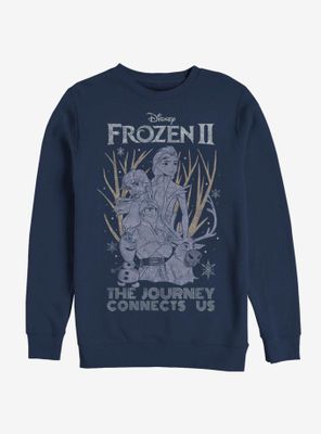 Disney Frozen 2 The Journey Connects Us Sweatshirt