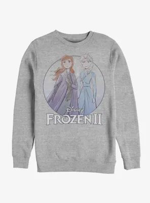 Disney Frozen 2 Anna Elsa Pose Sweatshirt