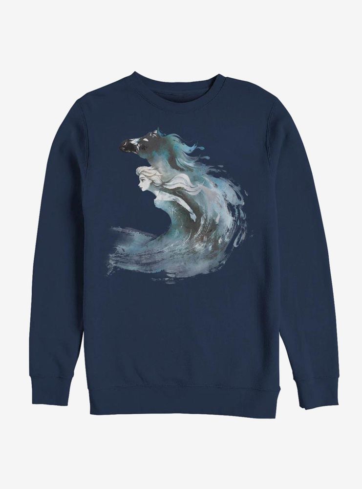 Disney Frozen 2 Watercolor Spirit Sweatshirt