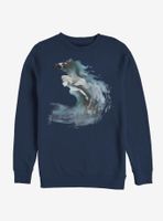 Disney Frozen 2 Watercolor Spirit Sweatshirt