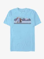 Disney Frozen 2 Group Mountain Range Shot T-Shirt