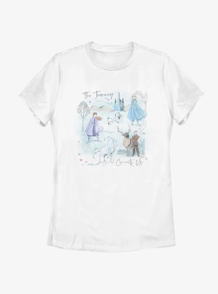 Disney Frozen 2 Arendelle Journey Womens T-Shirt