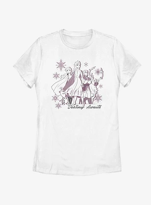 Disney Frozen 2 Destiny Awaits Womens T-Shirt
