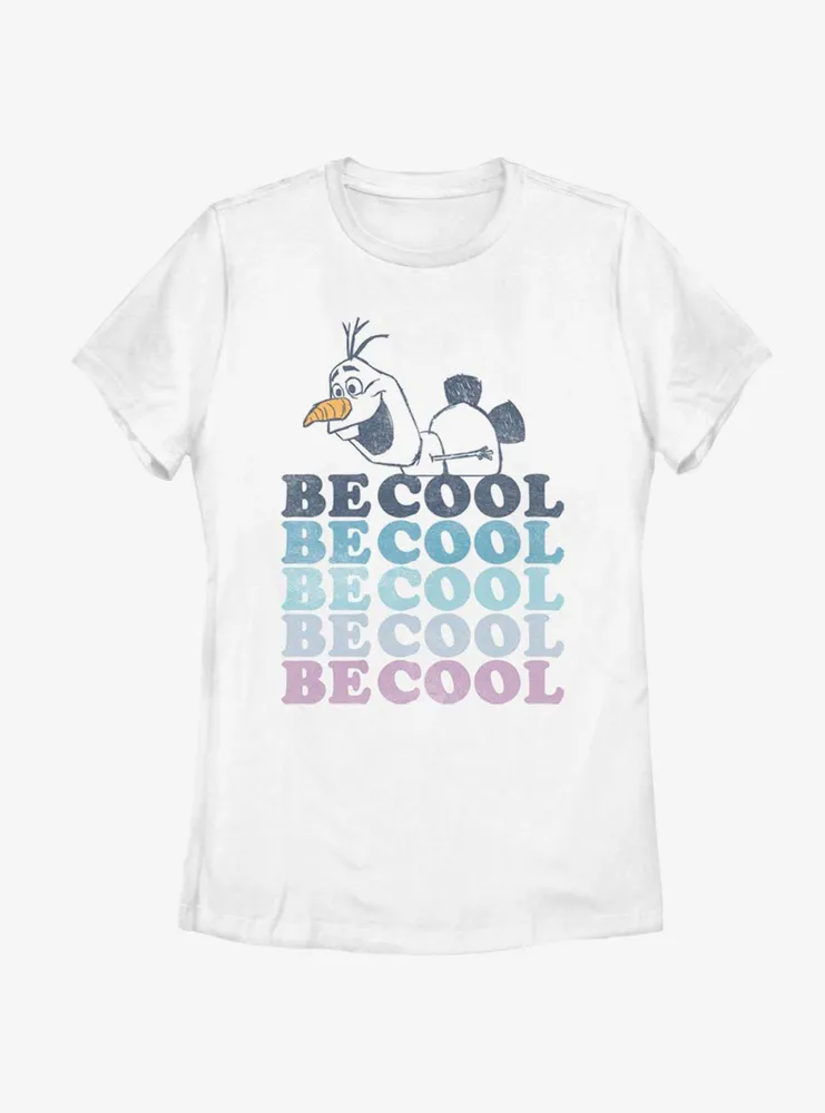 Disney Frozen 2 Olaf Be Cool Womens T-Shirt
