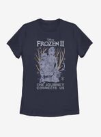 Disney Frozen 2 The Journey Connects Us Womens T-Shirt