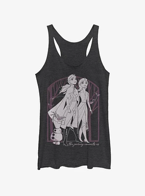 Disney Frozen 2 Forest Frame Womens Tank Top