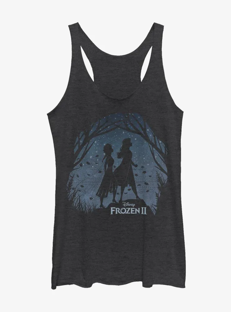 Disney Frozen 2 Night Scenery Womens Tank Top