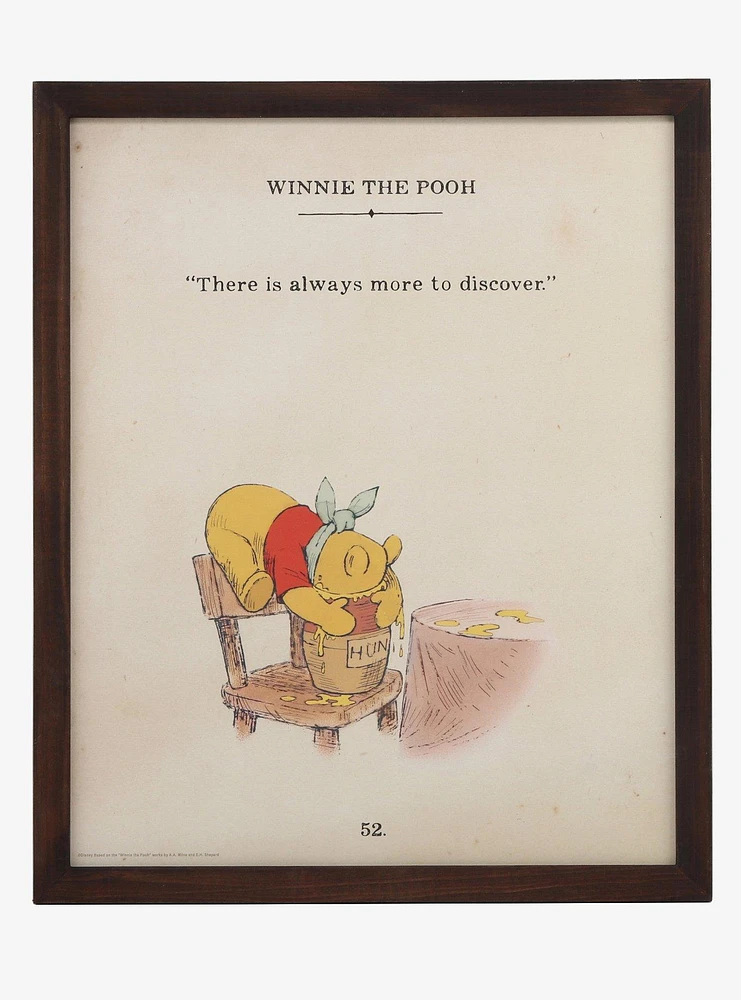 Disney Winnie the Pooh "Always More to Discover" Wall Decor