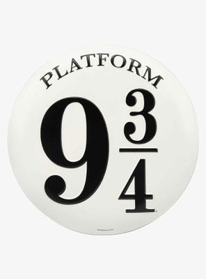 Harry Potter Platform 9 3/4 Button Sign