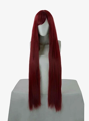 Epic Cosplay Persephone Burgundy Red Extra Long Straight Wig