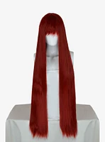 Epic Cosplay Persephone Dark Red Extra Long Straight Wig
