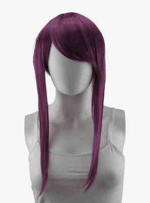 Epic Cosplay Phoebe Dark Plum Purple Ponytail Wig