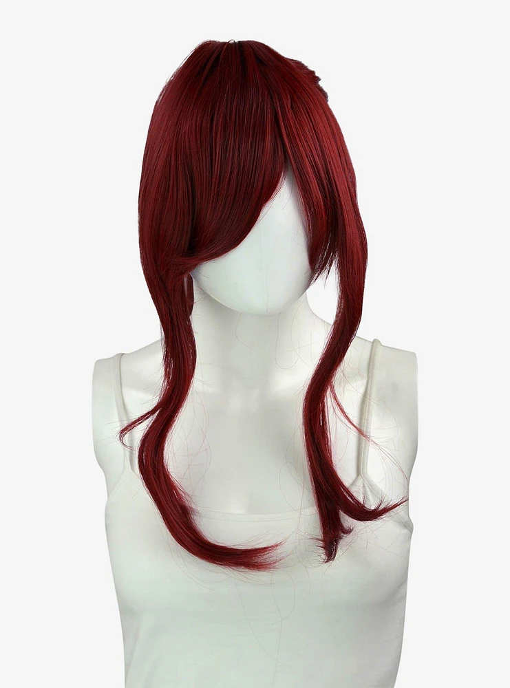 Epic Cosplay Phoebe Dark Red Ponytail Wig