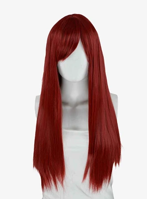 Epic Cosplay Nyx Dark Red Long Straight Wig