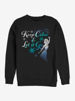 Disney Frozen Keep Calm And Let It Go Sweatshirt