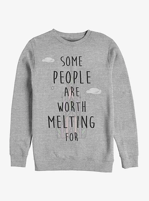 Disney Frozen Melting Snow Sweatshirt