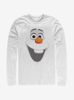 Disney Frozen Olaf Face Long-Sleeve T-Shirt