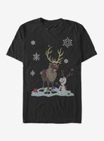 Disney Frozen Olaf And Sven Dress Up T-Shirt