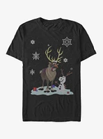 Disney Frozen Olaf And Sven Dress Up T-Shirt
