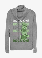 Disney Frozen Rock On Cowlneck Long-Sleeve Womens Top