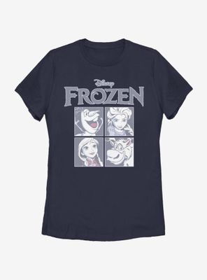 Disney Frozen Ice Cubes Womens T-Shirt