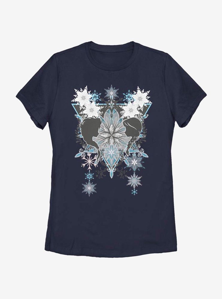 Boxlunch Disney Frozen Snowflake Boho Womens T-Shirt