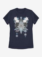 Disney Frozen Snowflake Boho Womens T-Shirt