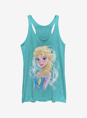 Disney Frozen Elsa Swirl Womens Tank Top