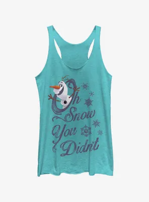 Disney Frozen Oh Snow Womens Tank Top