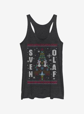 Disney Frozen Sven And Olaf Womens Tank Top