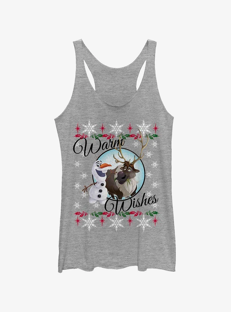 Disney Frozen Warm Wishes Womens Tank Top