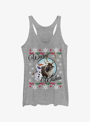 Disney Frozen Warm Wishes Womens Tank Top