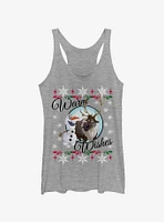 Disney Frozen Warm Wishes Womens Tank Top