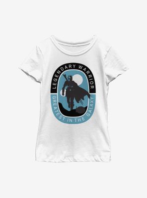 Star Wars The Mandalorian Legendary Warrior Youth Girls T-Shirt
