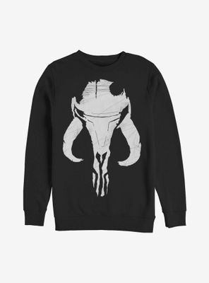 Star Wars The Mandalorian Bounty Hunter Mixed Symbol Sweatshirt