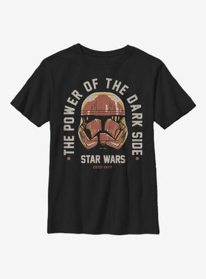 Star Wars Episode IX The Rise Of Skywalker Dark Side Power Youth T-Shirt