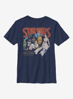 Star Wars Episode IX The Rise Of Skywalker Retro Buddies Youth T-Shirt